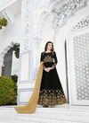 Brown Colour Latest Fancy Designer Festiv wear Georgette With Heavy Cording Embroidery Salwar Suit collection 20046